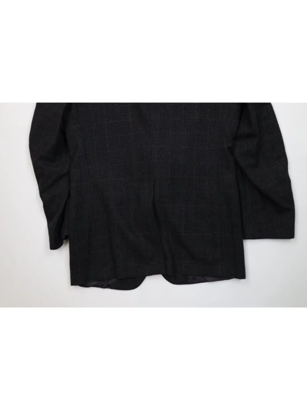 Vtg 70s Jos A Bank Mens 40R 2 Piece Heavy Wool Tweed Suit Houndstooth 32x30 USA